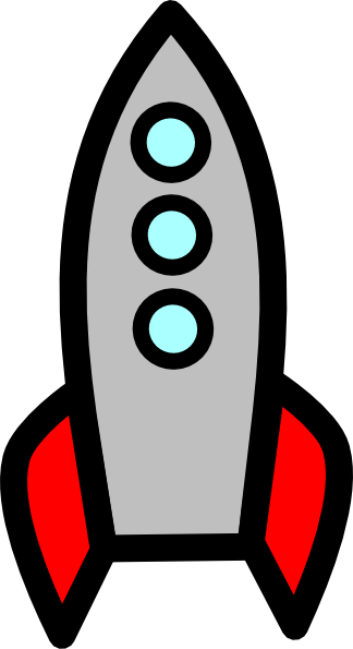 Cartoon Rocket Graphic PNG Image