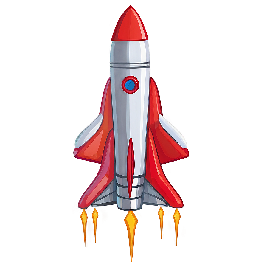 Cartoon Rocket Png 06252024 PNG Image