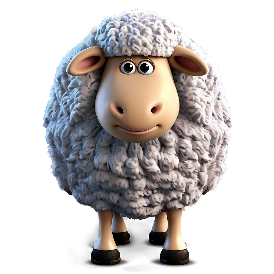 Cartoon Sheep With Hat Png 14 PNG Image