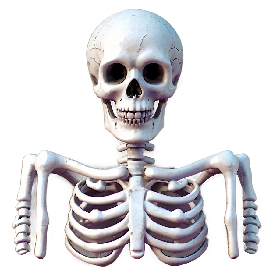 Cartoon Skeleton B PNG Image