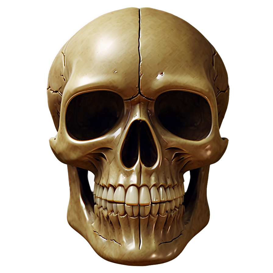 Cartoon Skull Character Png D PNG Image