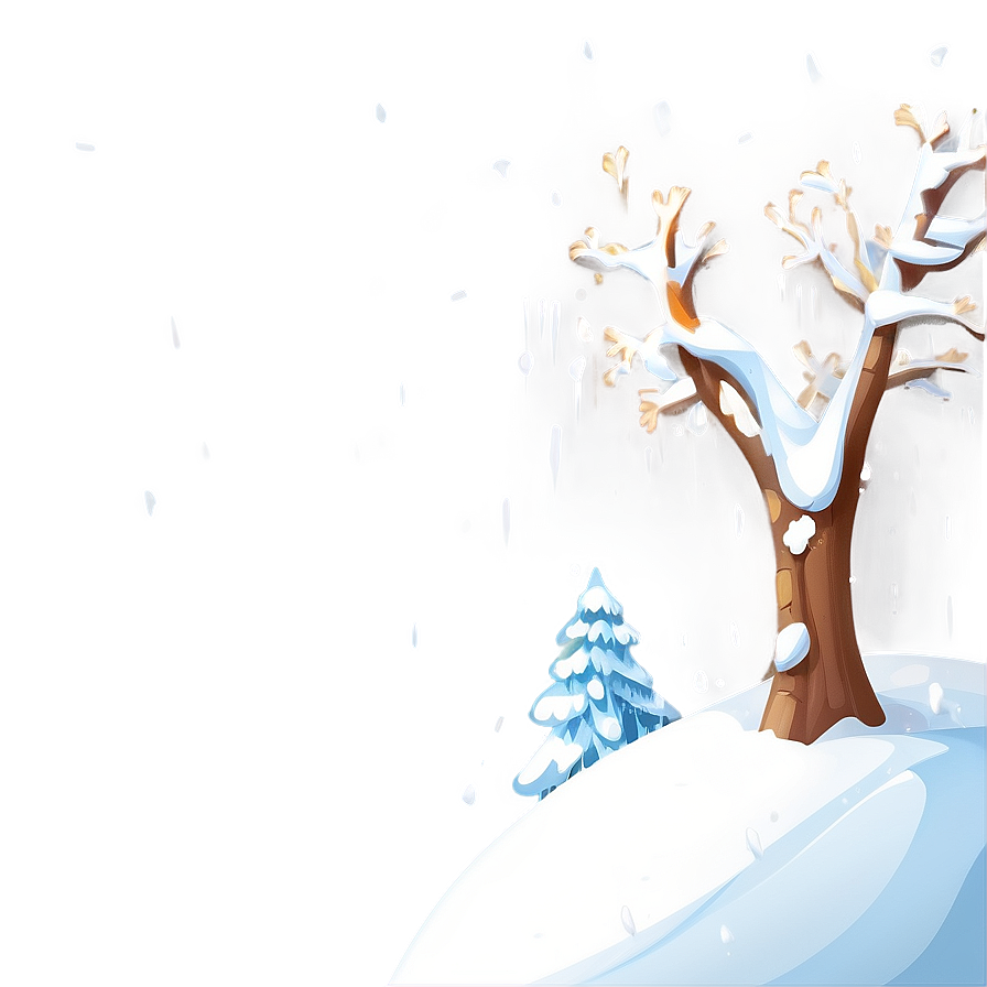 Cartoon Snow World Png Npe5 PNG Image