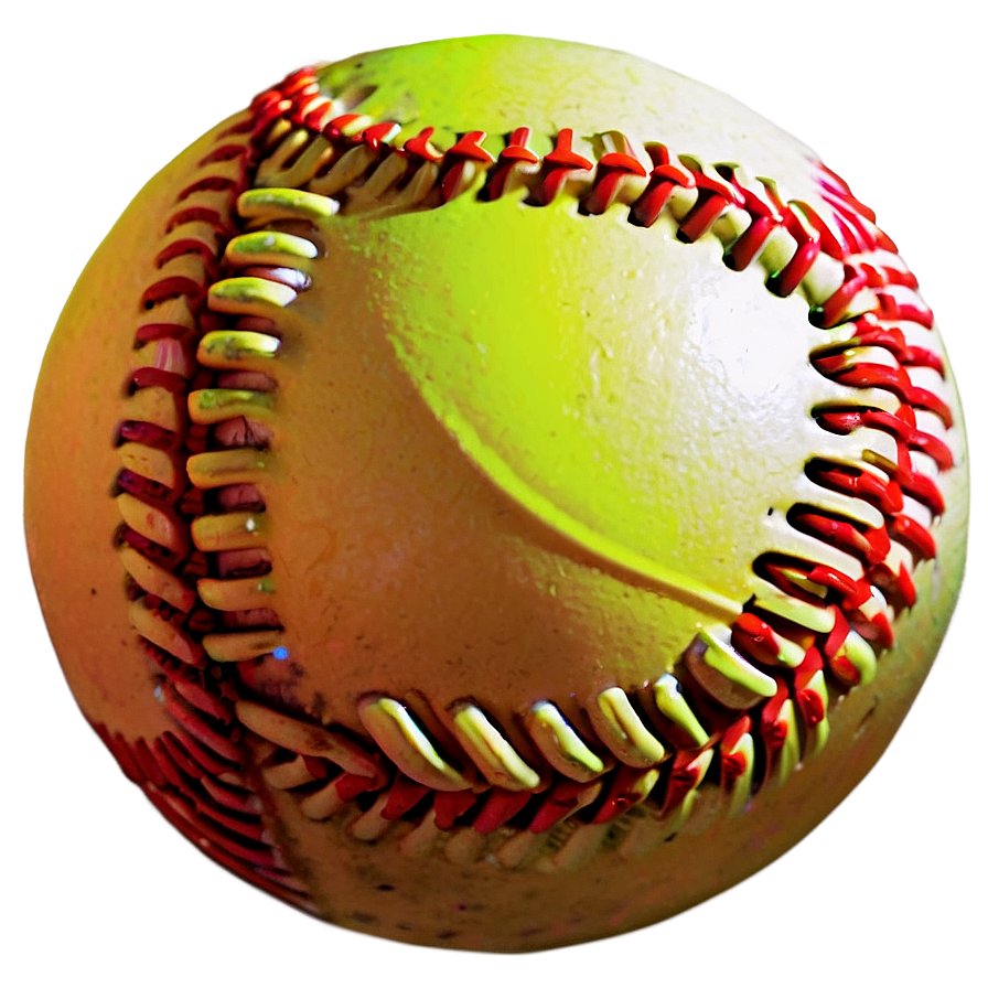 Cartoon Softball Png Frg22 PNG Image