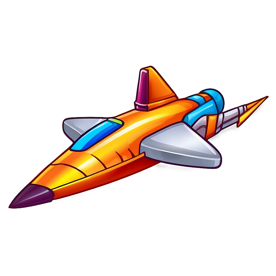 Cartoon Spaceship Design Png 10 PNG Image