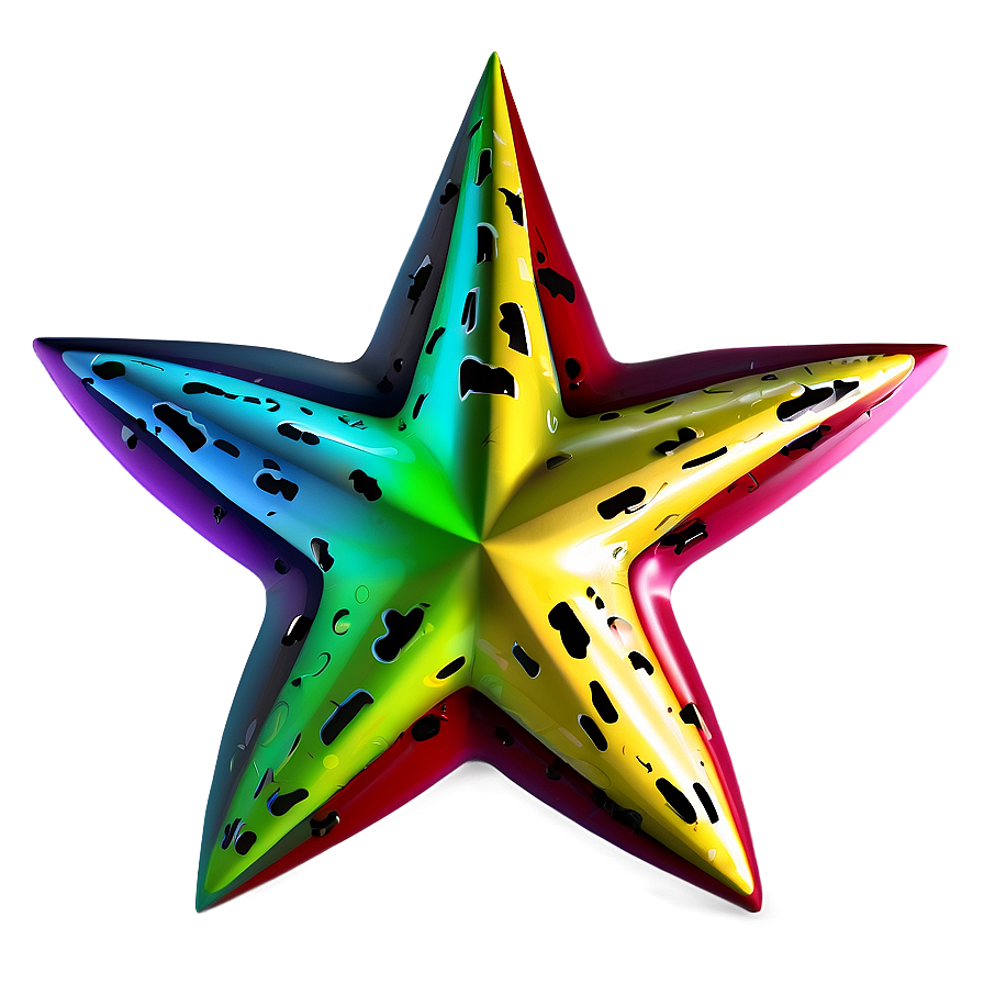 Cartoon Star B PNG Image