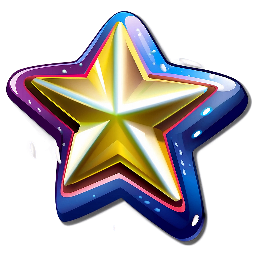 Cartoon Star Clipart Png Ciy77 PNG Image