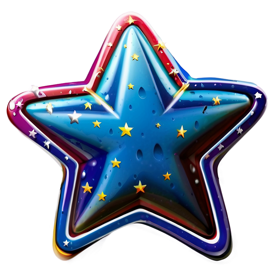 Cartoon Star Design Png Fyx PNG Image