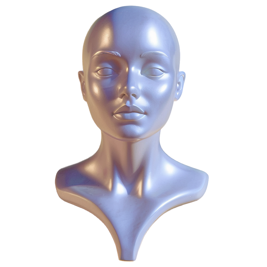 Cartoon Style Mannequin Head Png 36 PNG Image