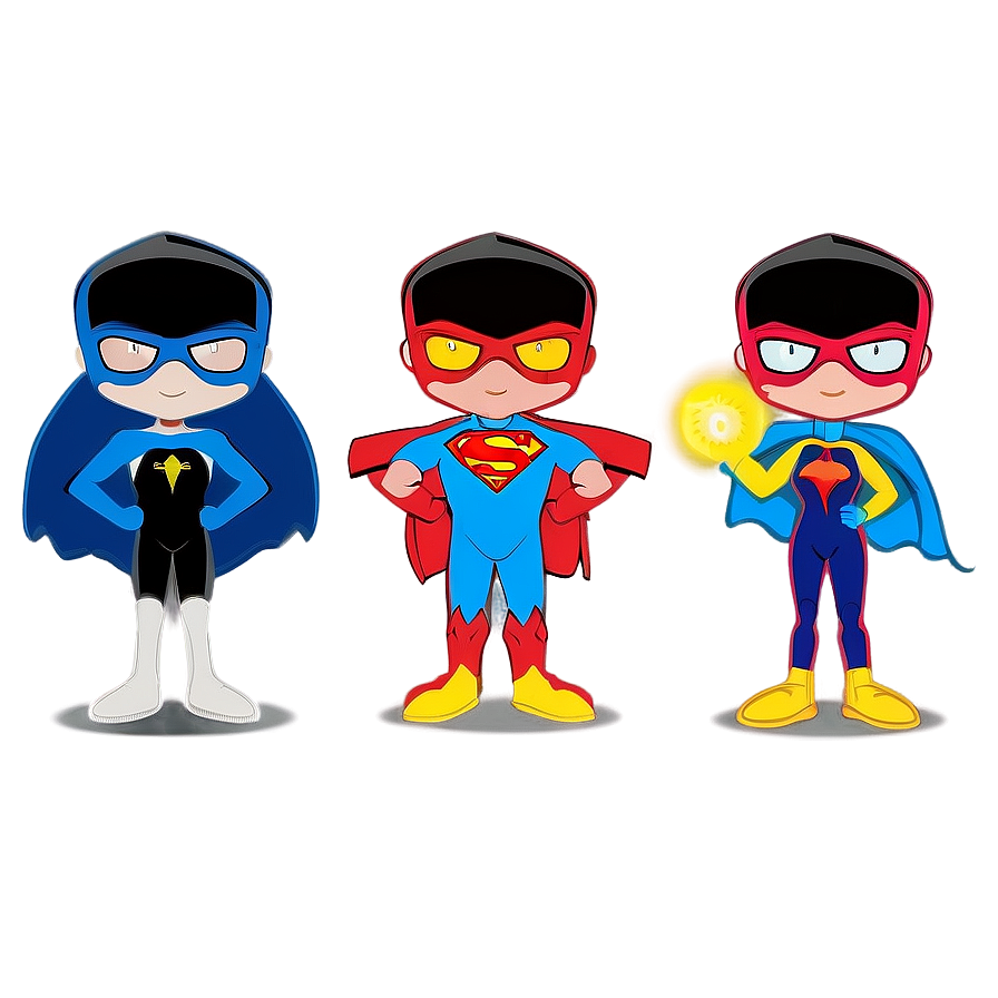 Cartoon Superpowers Png Jlu85 PNG Image