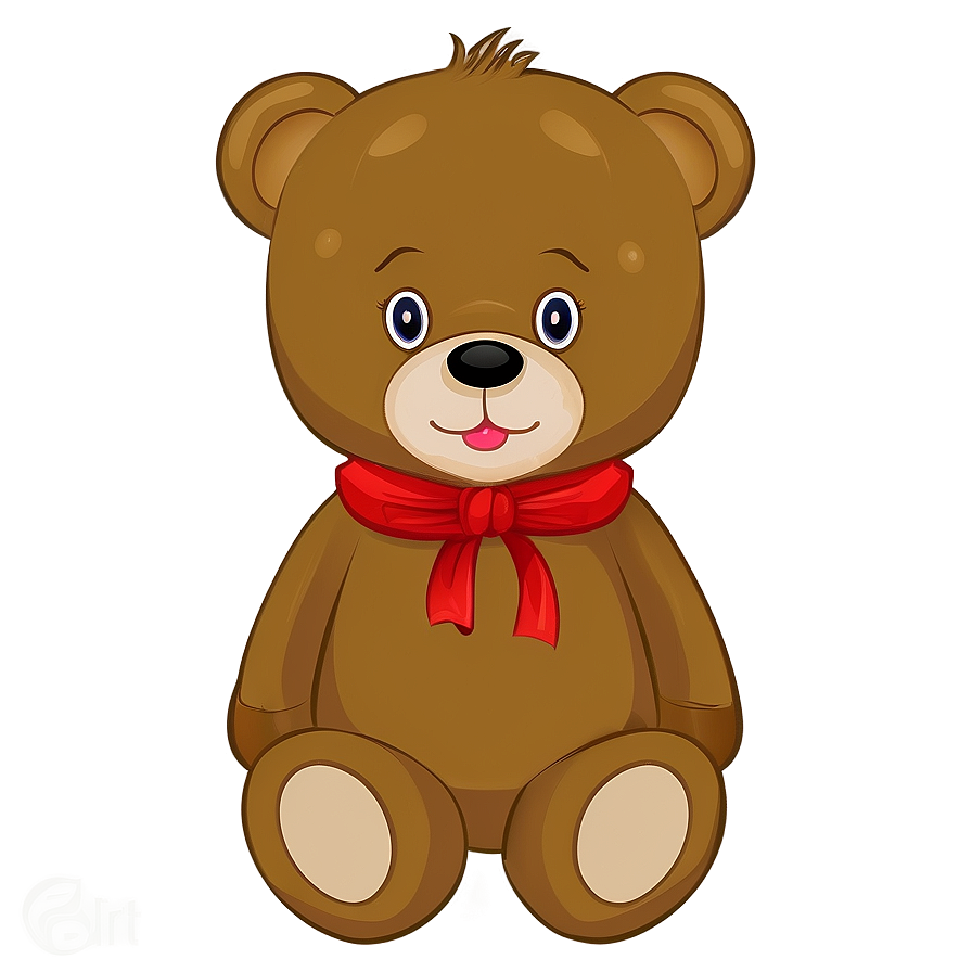 Cartoon Teddy Bear Clipart Png 2 PNG Image