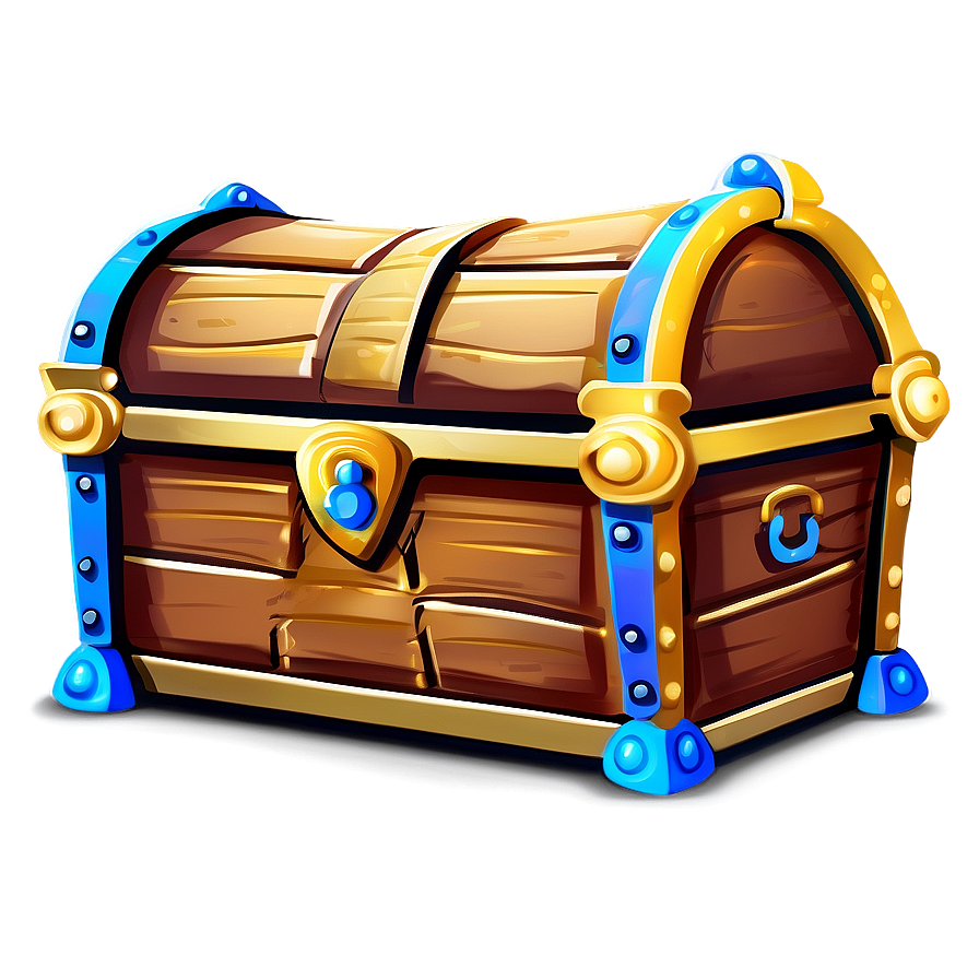 Cartoon Treasure Chest Png Stq PNG Image