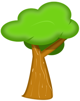 Cartoon_ Tree_ Illustration PNG Image