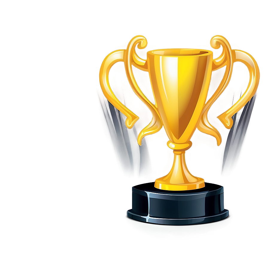 Cartoon Trophy A PNG Image