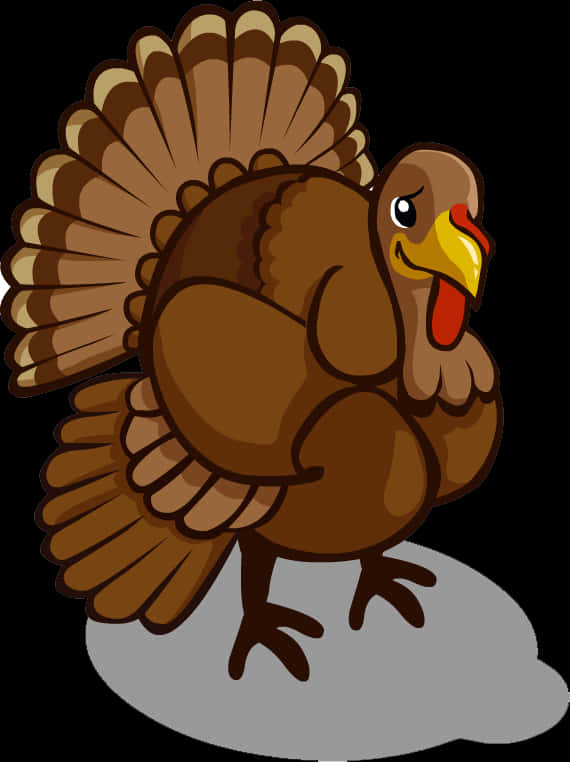 Cartoon Turkey Illustration PNG Image