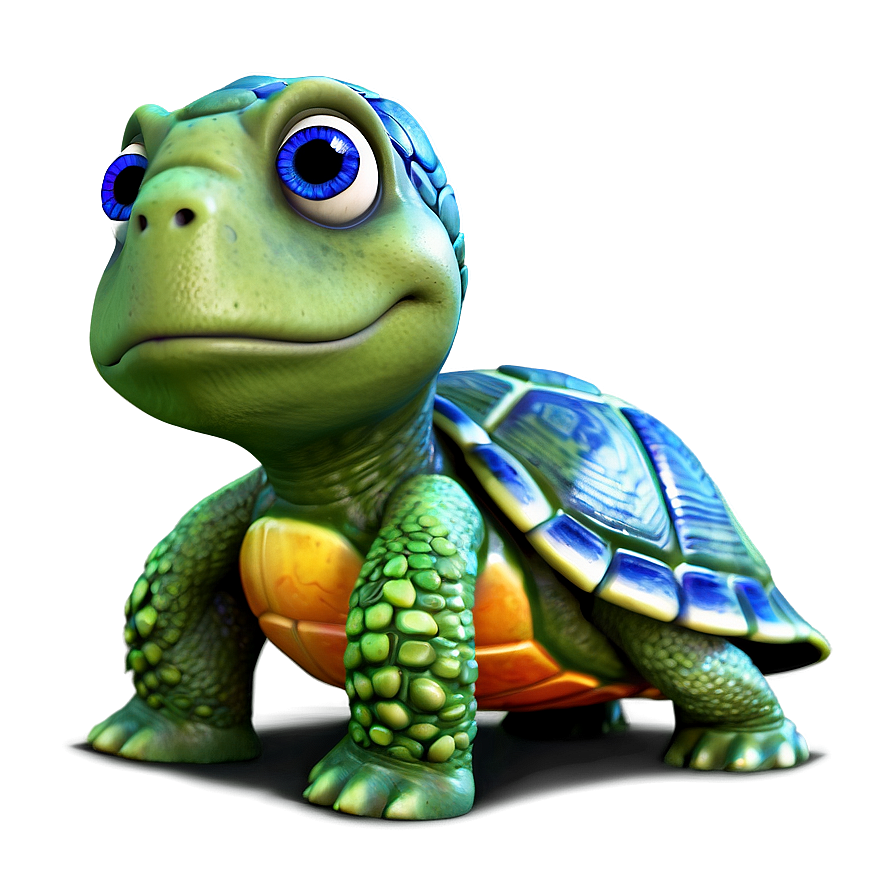 Cartoon Turtle Character Png 05232024 PNG Image