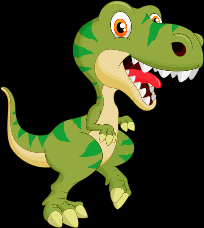 Cartoon_ Tyrannosaurus_ Rex_ Character PNG Image