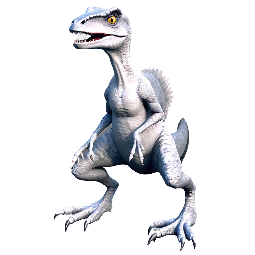 Cartoon Velociraptor Character Png Ocf34 PNG Image