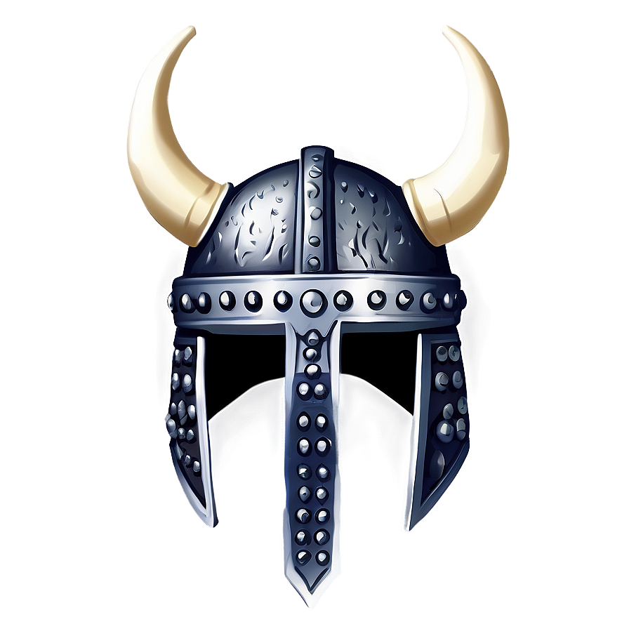 Cartoon Viking Helmet Png Qhi PNG Image