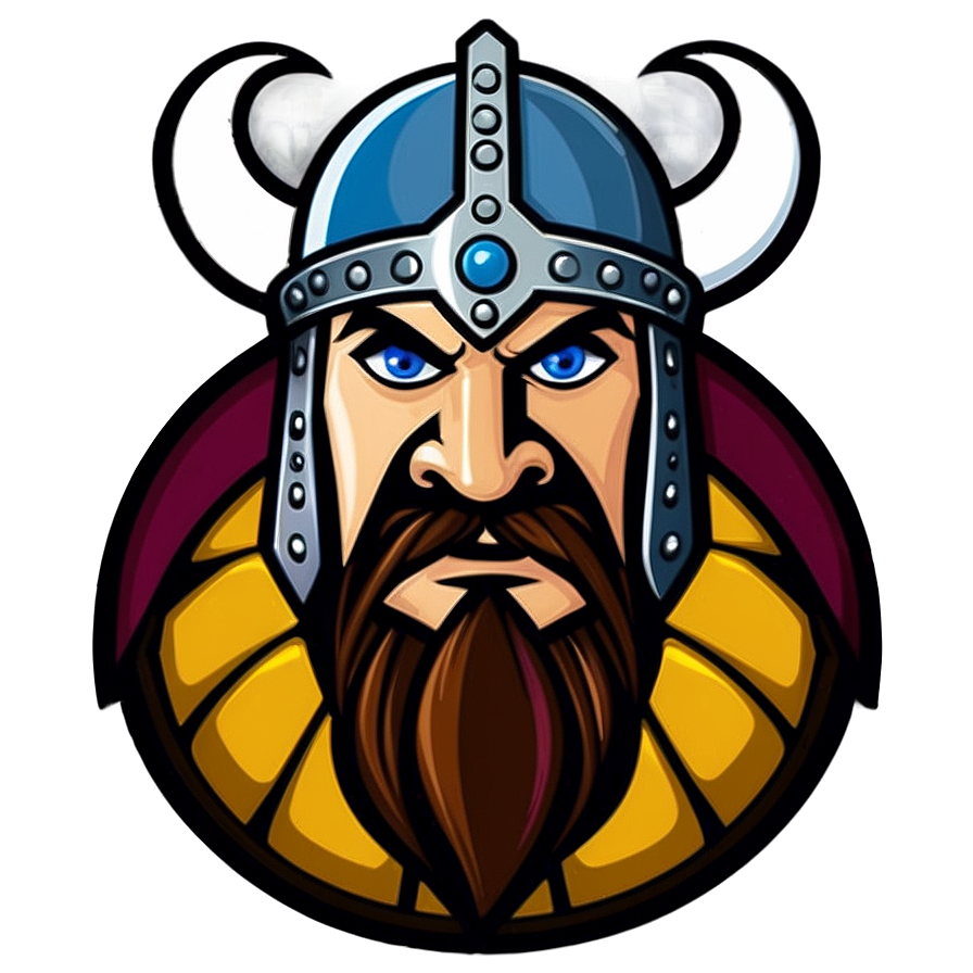 Cartoon Vikings Logo Png 05252024 PNG Image