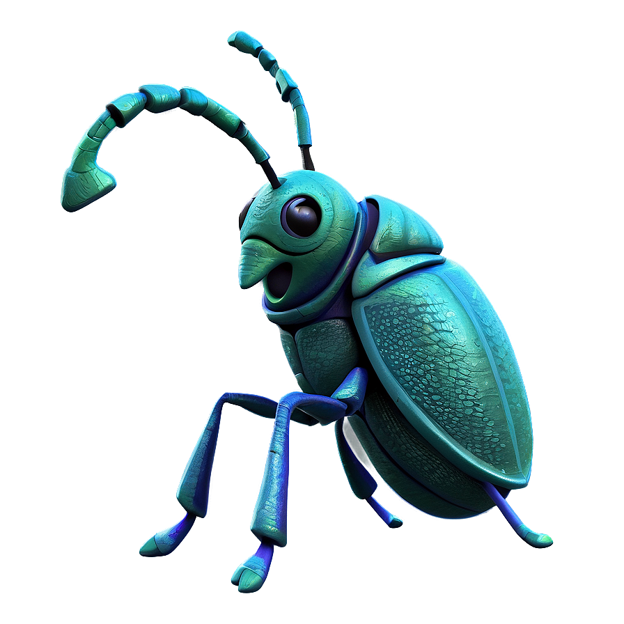 Cartoon Weevil Character Png Atb PNG Image