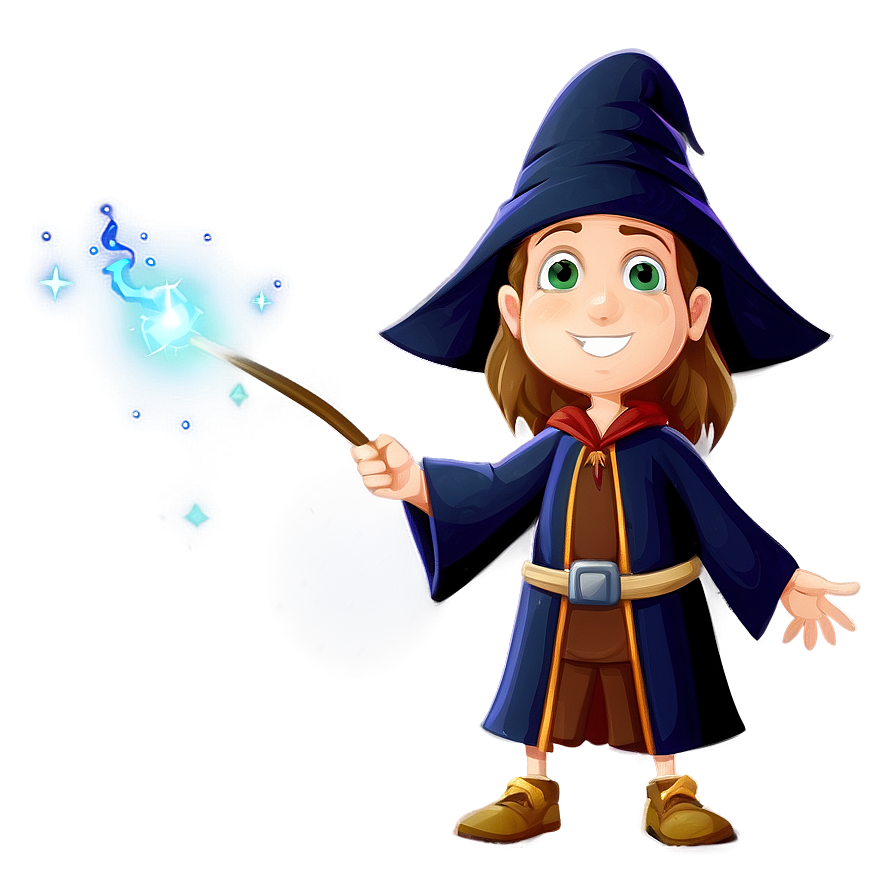 Cartoon Young Wizard Png 93 PNG Image