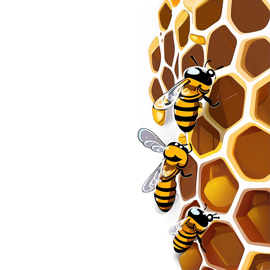 Cartoonish Honey Hive Png 43 PNG Image