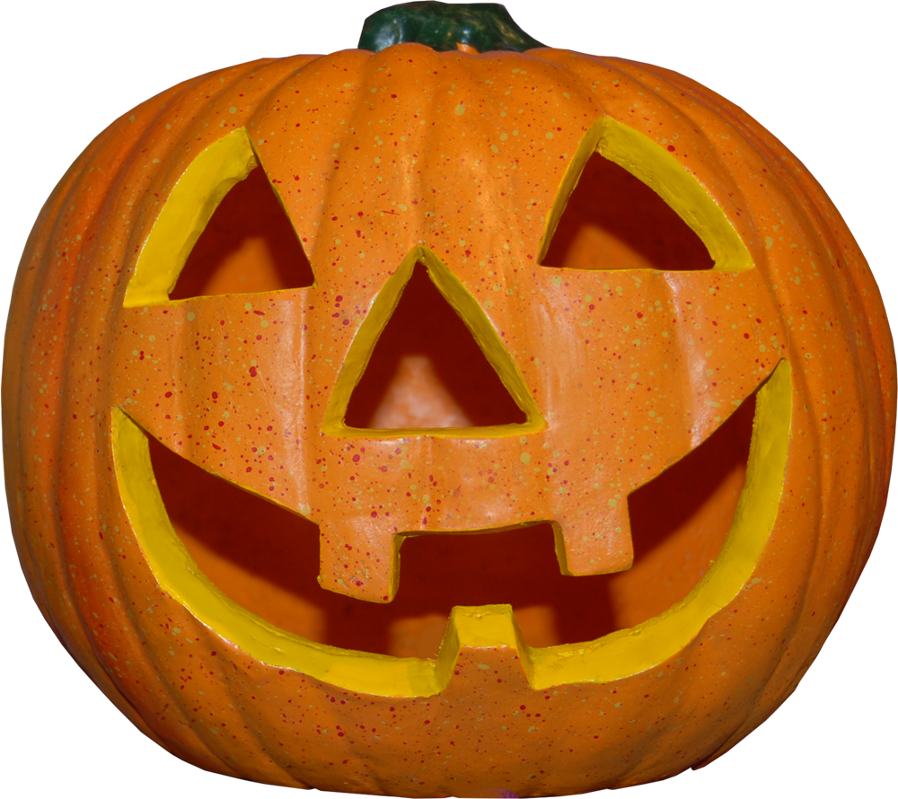 Carved Halloween Pumpkin PNG Image