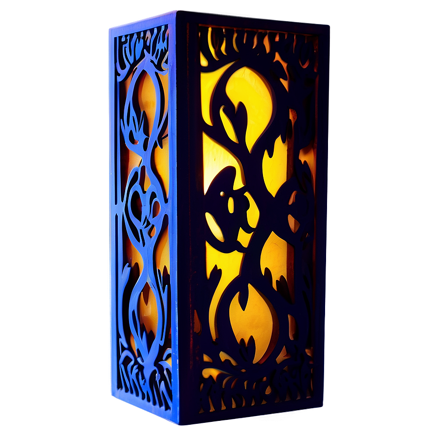 Carved Lamp Png 05252024 PNG Image