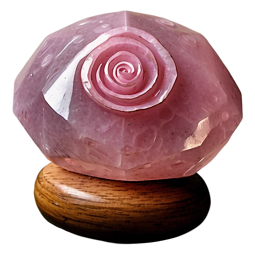 Carved Rose Quartz Figurine Png 06272024 PNG Image