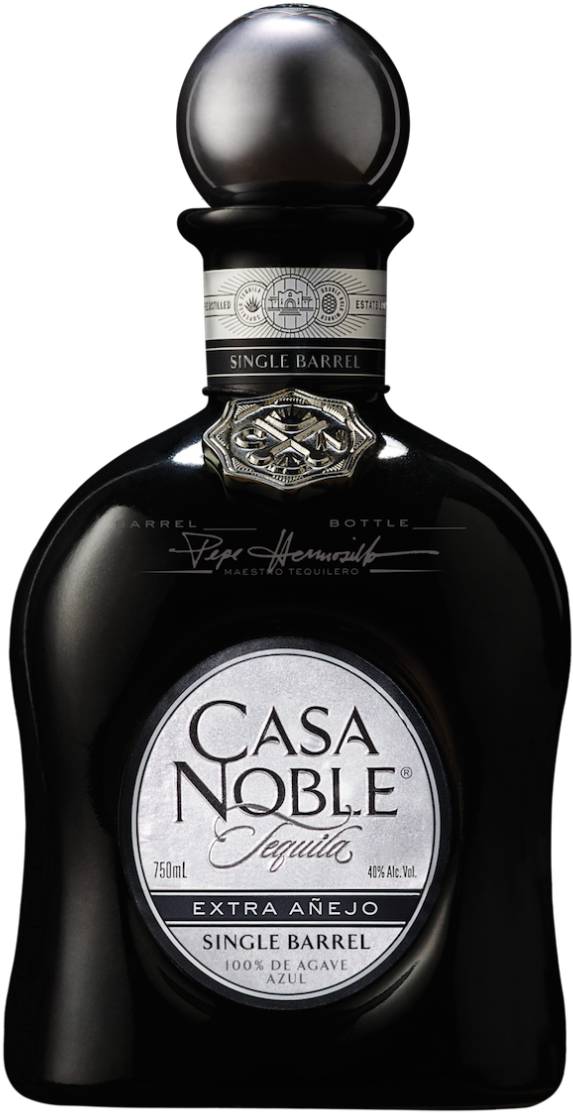 Casa Noble Extra Anejo Single Barrel Tequila PNG Image