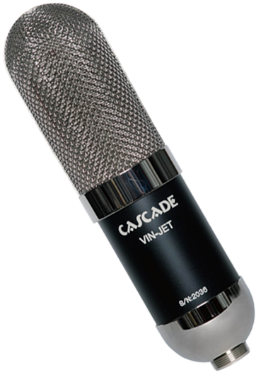 Cascade Vin Jet Ribbon Microphone PNG Image