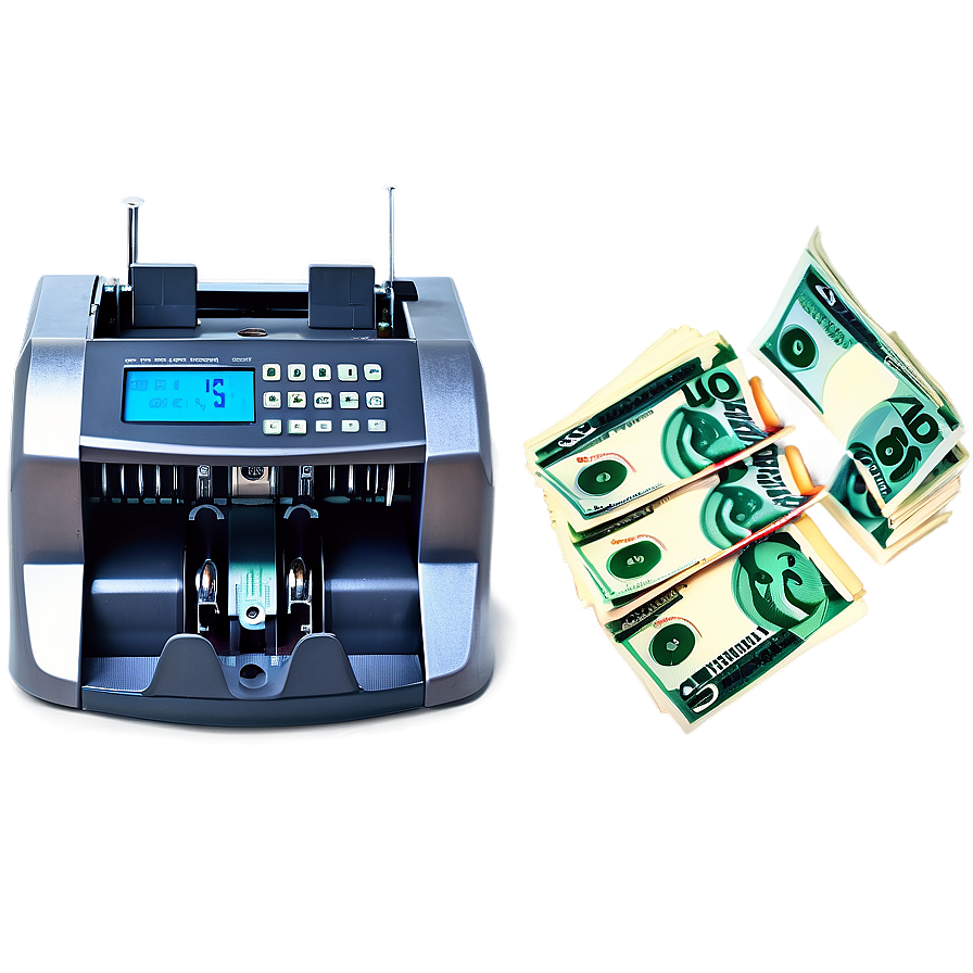 Cash Counting Machine Png Meb91 PNG Image