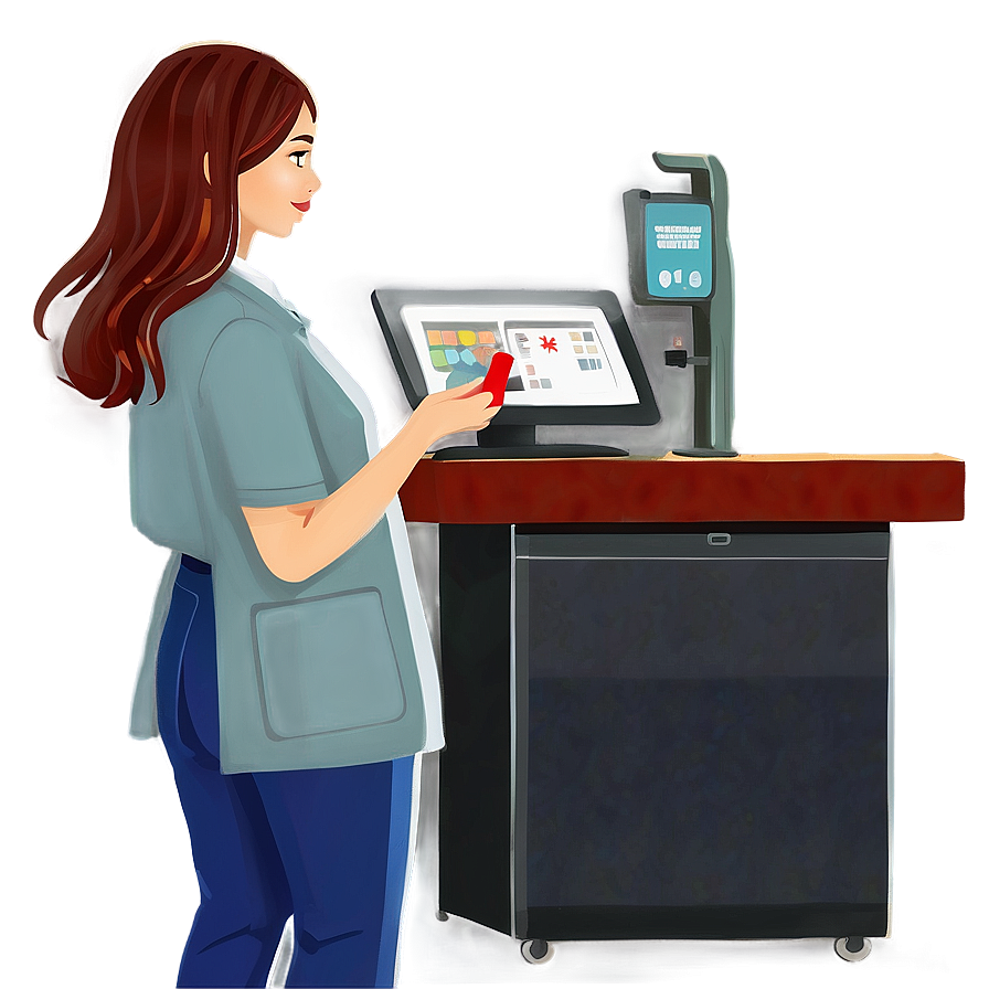 Cashier C PNG Image