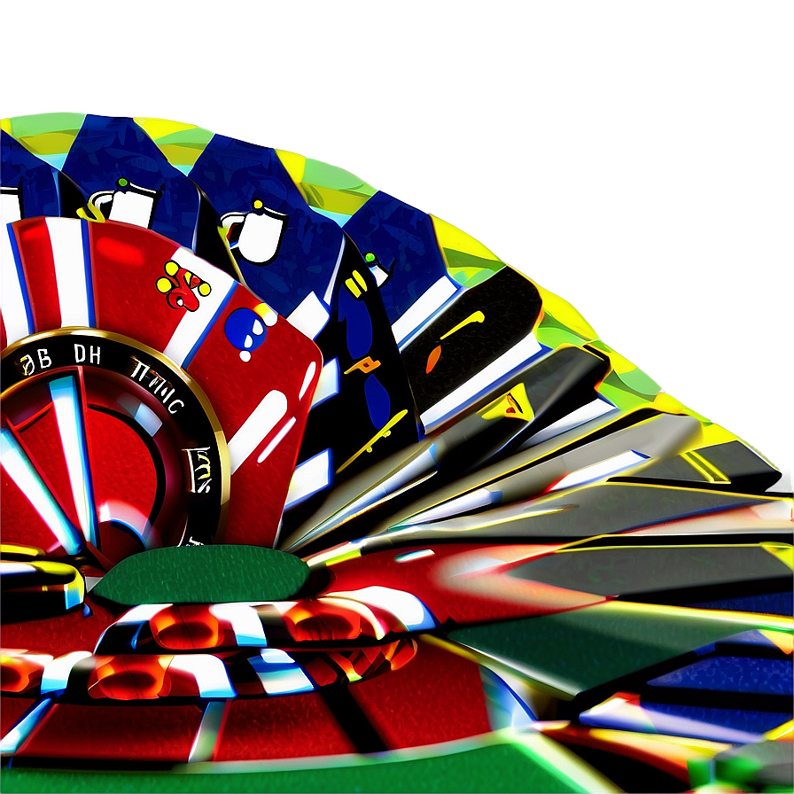 Casino Gaming Essentials PNG Image