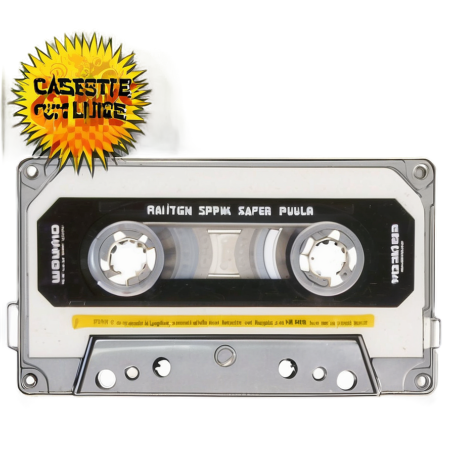 Cassette Tape Outline Png Hhq26 PNG Image