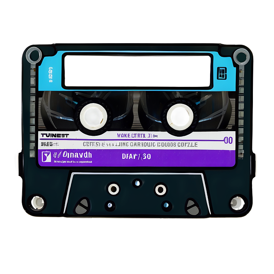 Cassette Tape Outline Png Kjl64 PNG Image