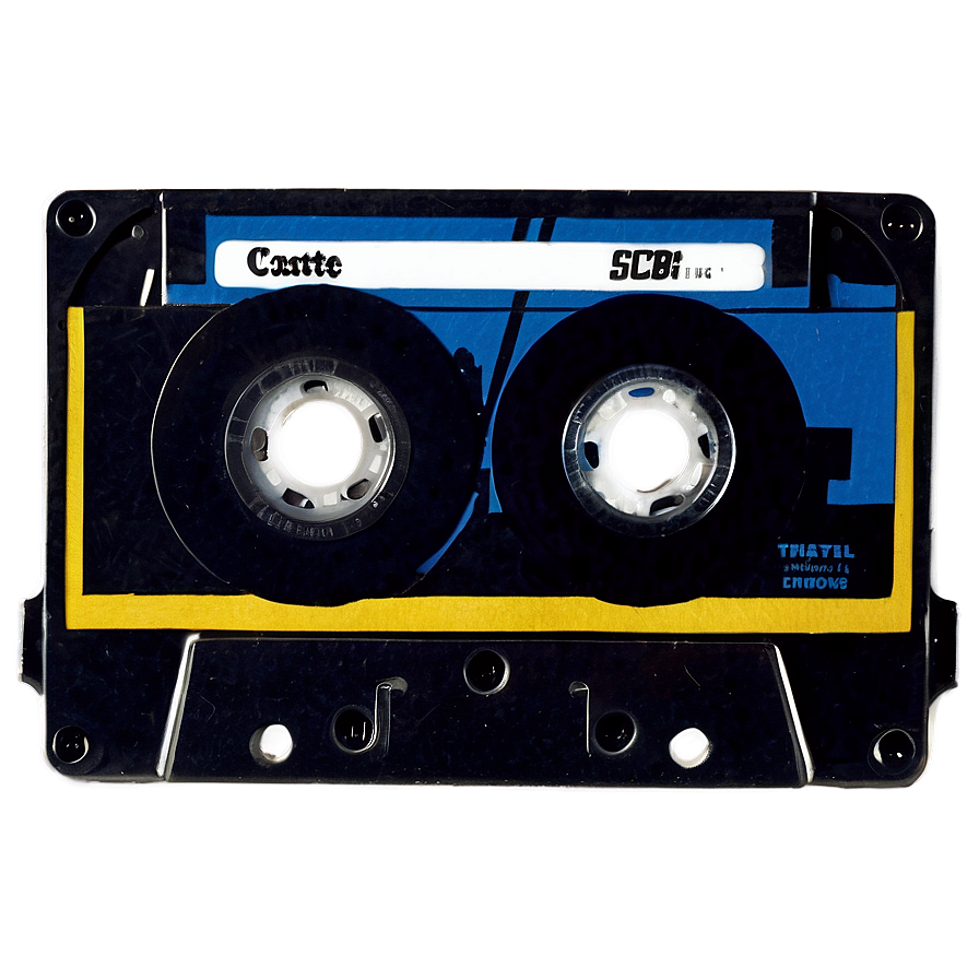 Cassette Tape Pattern Png Srs PNG Image