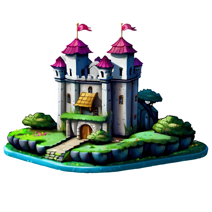 Castle Garden Png 13 PNG Image