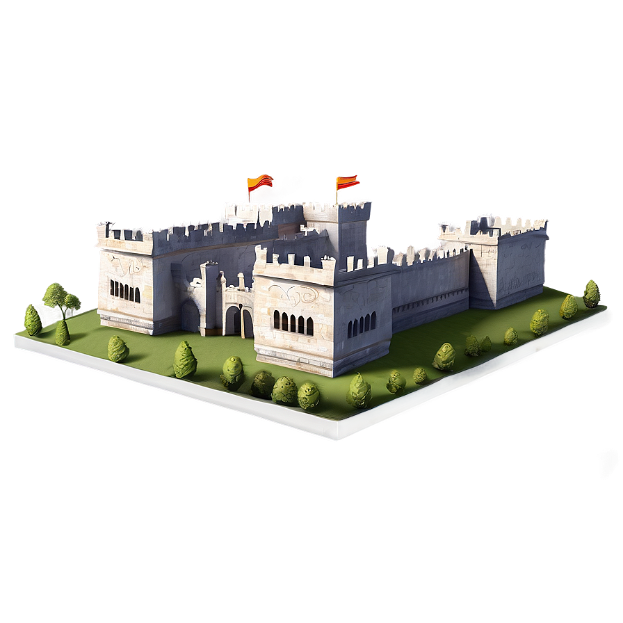 Castle Houses Png Kwp PNG Image