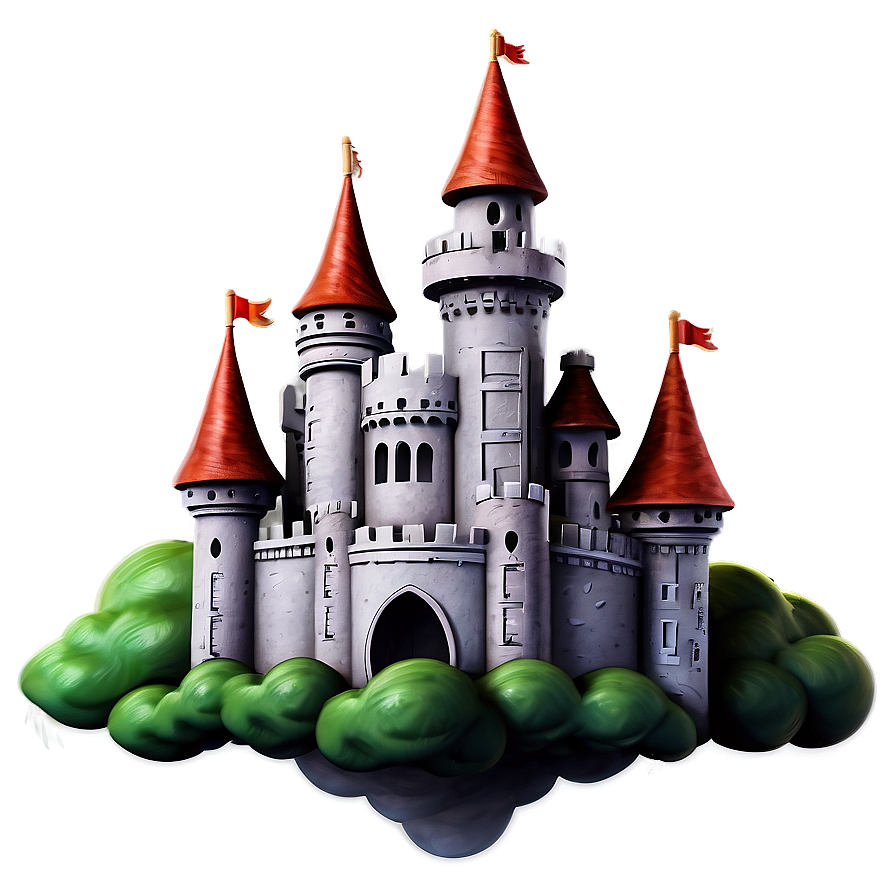 Castle In Clouds Png 05032024 PNG Image