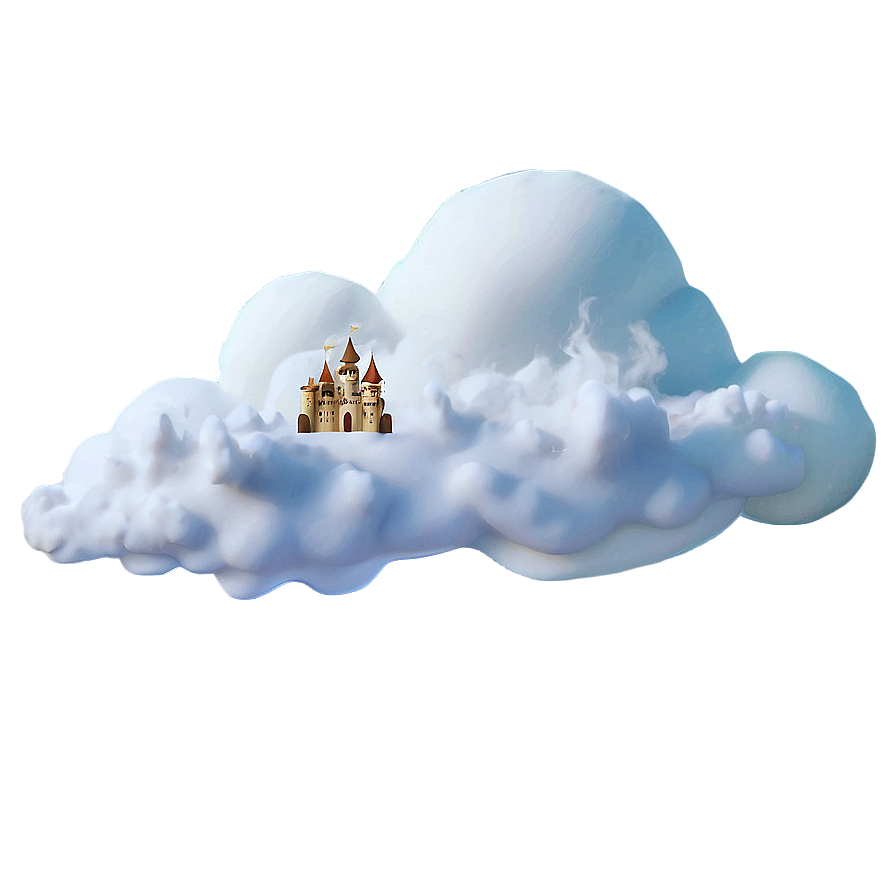 Castle In Clouds Png Uha PNG Image