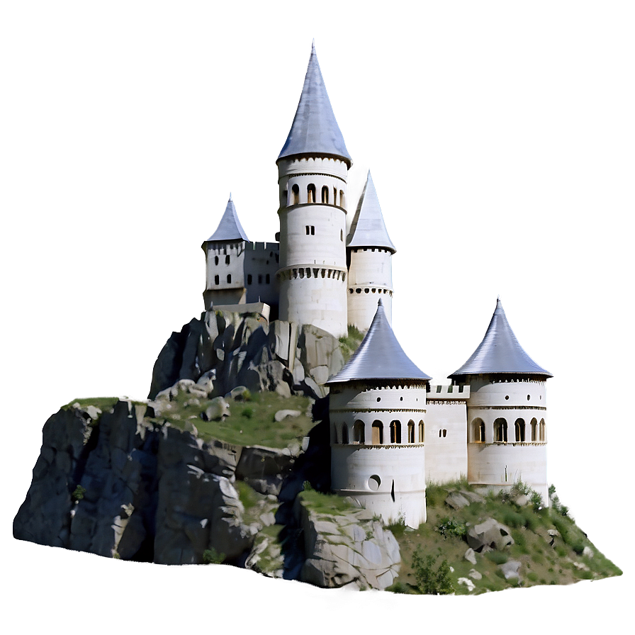 Castle In Mountains Png Kip PNG Image