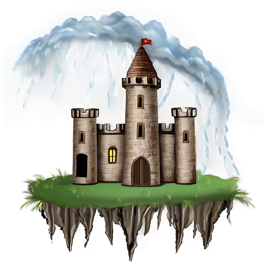 Castle In Storm Png Avi PNG Image