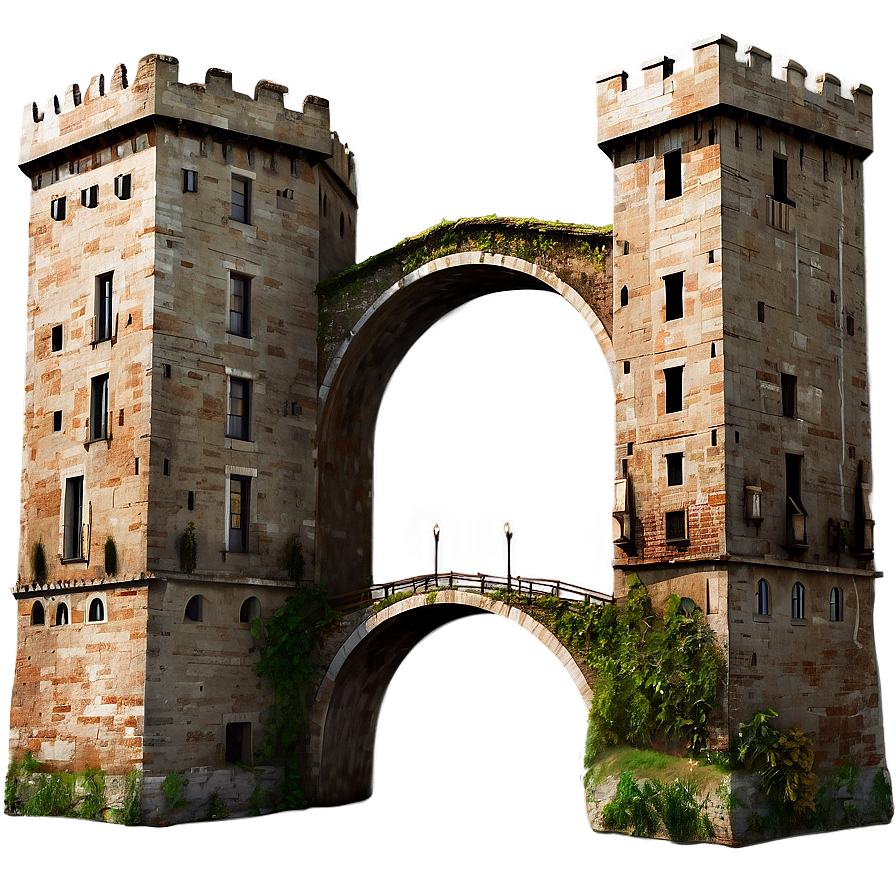 Castle With Bridge Png 8 PNG Image