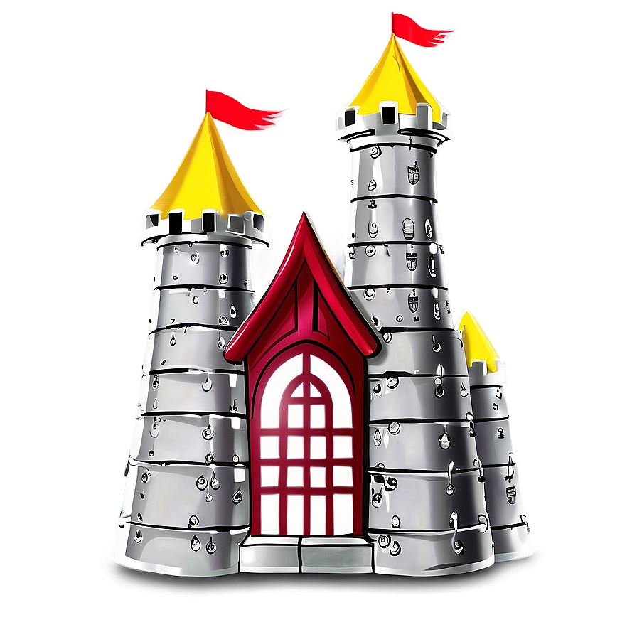 Castle With Towers Png 05032024 PNG Image