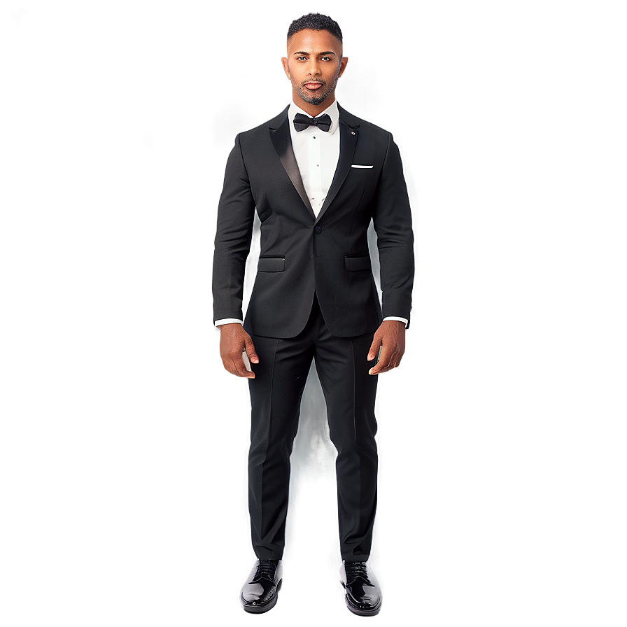 Casual Black Tie Look Png 89 PNG Image