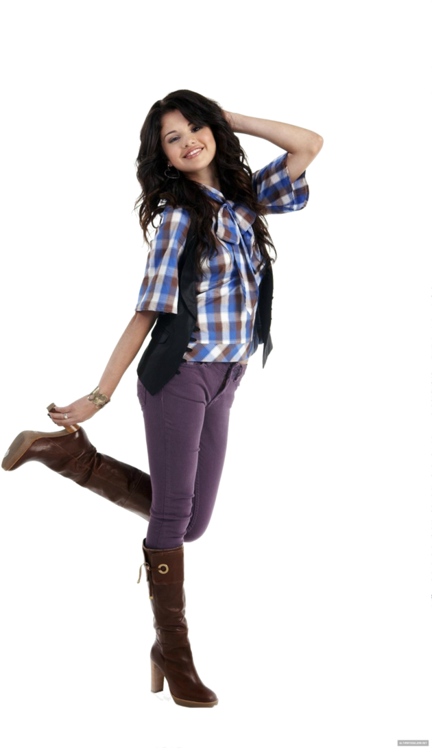 Casual Fashion Pose PNG Image