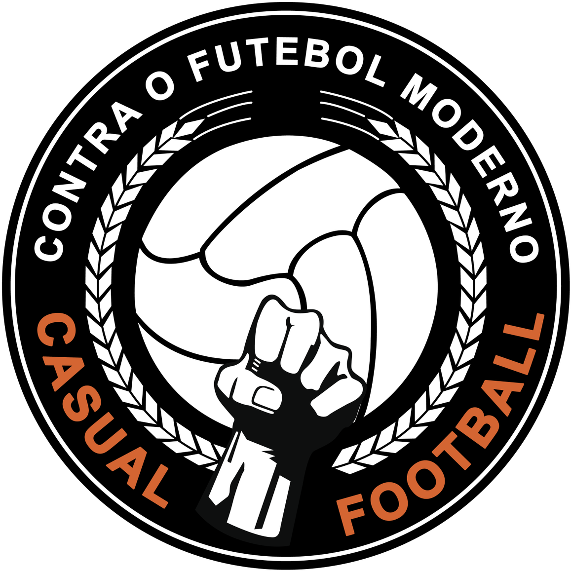 Casual Football Emblem PNG Image