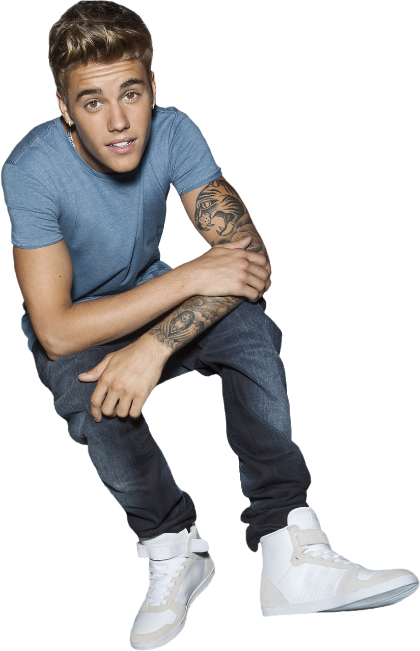 Casual Male Celebrity Pose PNG Image