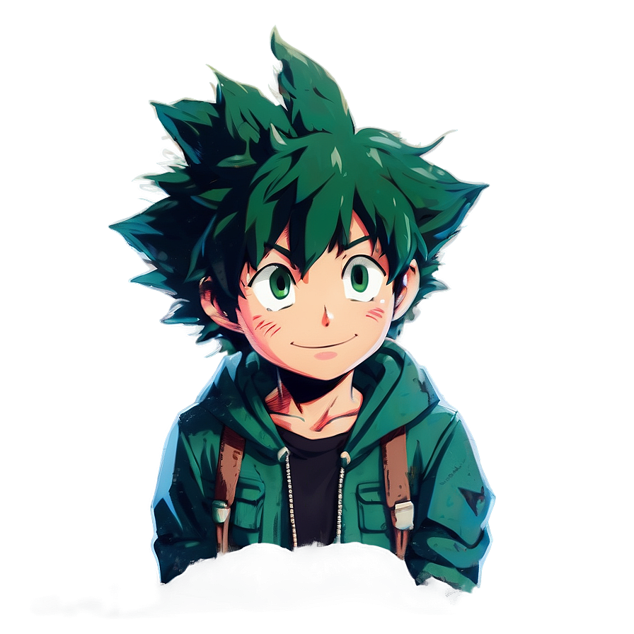 Casual Outfit Deku Png 95 PNG Image